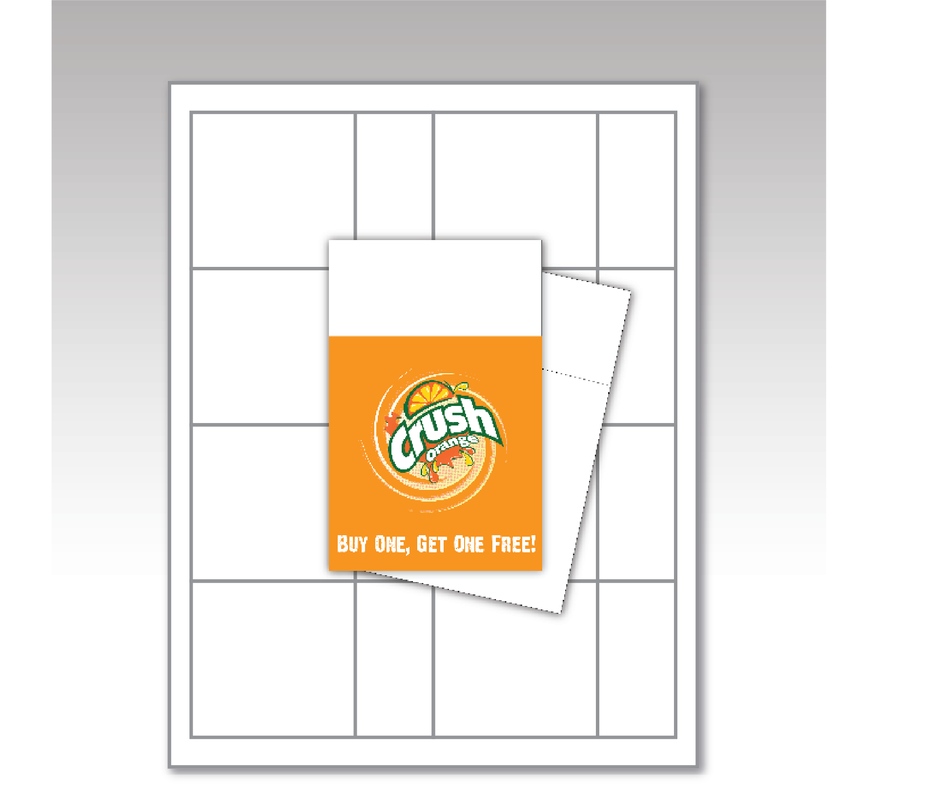 8-UP SHELF TAGS